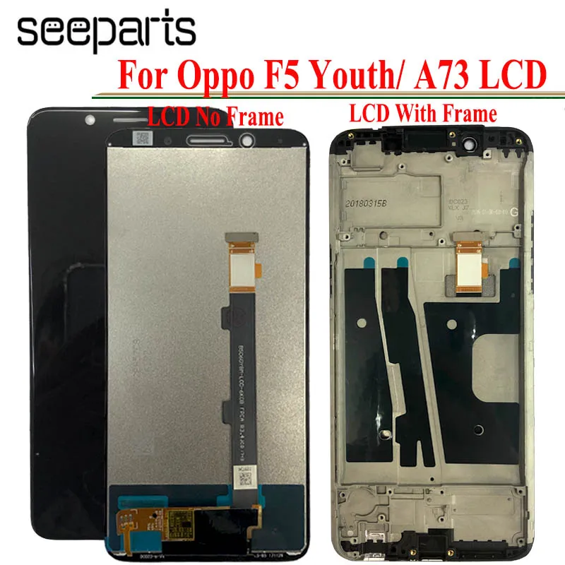 Tested Well For Oppo F5 Youth LCD Display Touch Screen Digitizer Assembly Replacement Parts OPPO A73 A73T / F5 Youth CPH1727 LCD
Tested Well For Oppo F5 Youth LCD Display Touch Screen Digitizer Assembly Replacement Parts OPPO A73 A73T / F5 Youth CPH1727 LCD