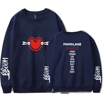 New MOMOLAND Kpop Hoodies Print Fashion Sport Men Women Capless Sweatshirt Casual O-neck Cotton Long Sleeve Hoodie Pullover Tops
New MOMOLAND Kpop Hoodies Print Fashion Sport Men Women Capless Sweatshirt Casual O-neck Cotton Long Sleeve Hoodie Pullover Tops