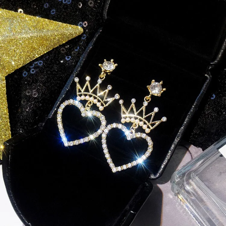 2020 модные ювелирные изделия простые искусственные кристаллы от Swarovski 2 цвета