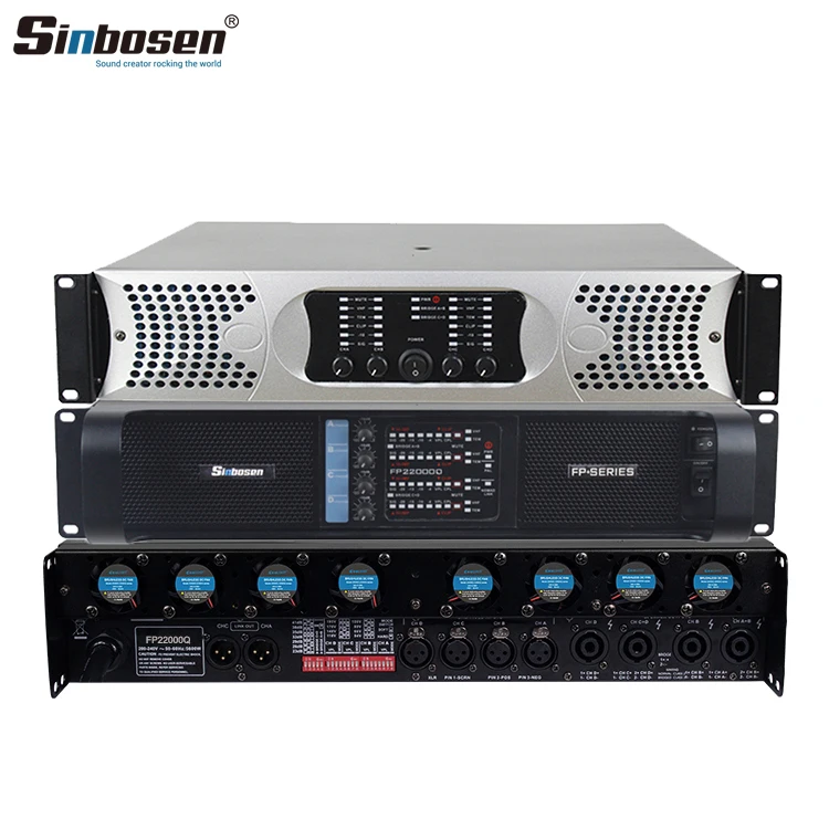 2019 New Amplifier 4650W*4CH Professional Power Amplifier Fp22000q 3600UF Capacitor for 21 Inch Subwoofer
2019 New Amplifier 4650W*4CH Professional Power Amplifier Fp22000q 3600UF Capacitor for 21 Inch Subwoofer