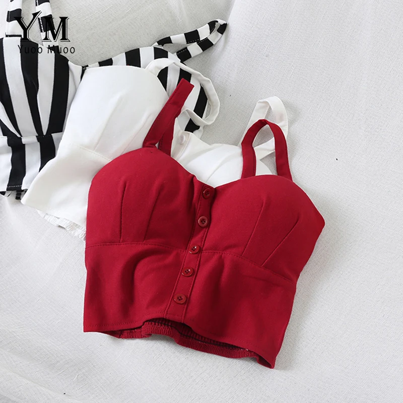 YuooMuoo 2019 Summer Spaghetti Strap Off Shoulder Bustier Top Women Korean Fashion Chic Sexy Crop Top Female Sexy Cami Tank Top
YuooMuoo 2019 Summer Spaghetti Strap Off Shoulder Bustier Top Women Korean Fashion Chic Sexy Crop Top Female Sexy Cami Tank Top