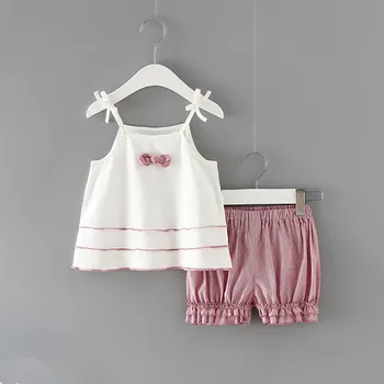 Summer Baby Girls Clothing Set Tops+Shorts Kids Clothes Set 0-2 Years Kids Casual Holiday Outfits
Summer Baby Girls Clothing Set Tops+Shorts Kids Clothes Set 0-2 Years Kids Casual Holiday Outfits