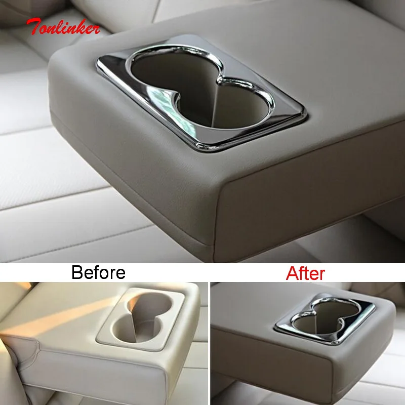 Tonlinker The Rear Seat Armrest Cup Cover Stickers for Nissan X-Trail 2014-19 Car Styling 1 PCS Stainless Steel Cover stickers
Tonlinker The Rear Seat Armrest Cup Cover Stickers for Nissan X-Trail 2014-19 Car Styling 1 PCS Stainless Steel Cover stickers