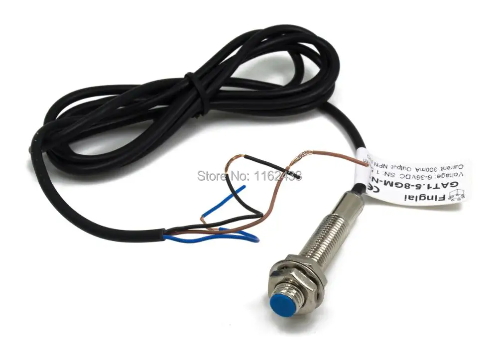M8x1x40 1.5mm sensing NPN NO GAT1.5-8GM-N1 general inductive proximity sensor switch
M8x1x40 1.5mm sensing NPN NO GAT1.5-8GM-N1 general inductive proximity sensor switch