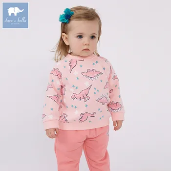 DBJ7145 dave bella spring baby girls clothing sets kids Dinosau print suit children toddler outfits high quality clothes
DBJ7145 dave bella spring baby girls clothing sets kids Dinosau print suit children toddler outfits high quality clothes