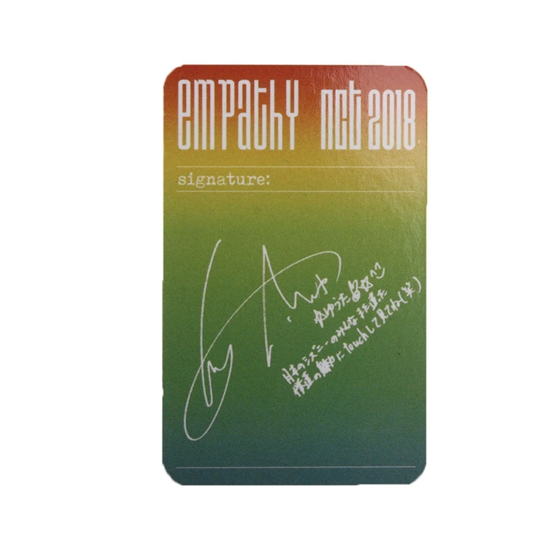 NCT Photo Cards (Official) NCT Photo Cards (Official)