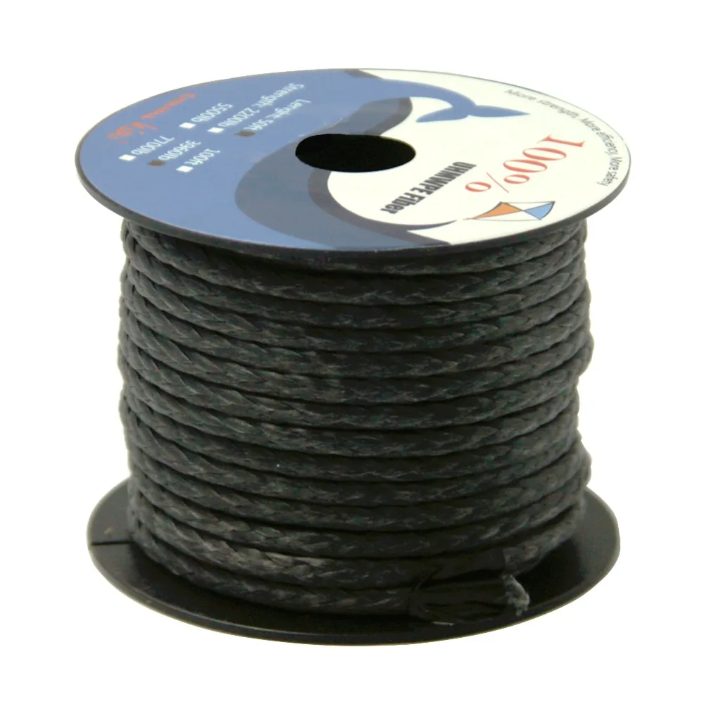 100Ft 750Lb Fishing Line 1.6Mm Uhmwpe Braid Fish Line Single Line