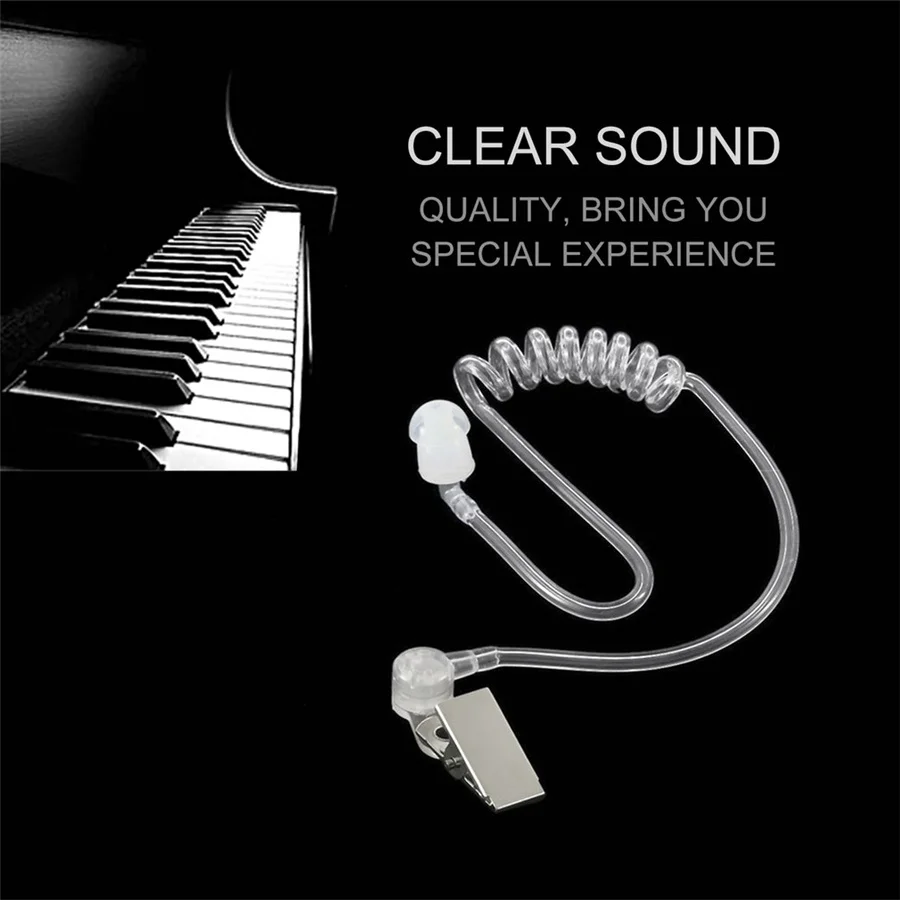 High quality 3.5mm Air Tube Mic Earpiece Earphones for Cell Smart Phones Black Built-in MIC Reduce radiation
High quality 3.5mm Air Tube Mic Earpiece Earphones for Cell Smart Phones Black Built-in MIC Reduce radiation