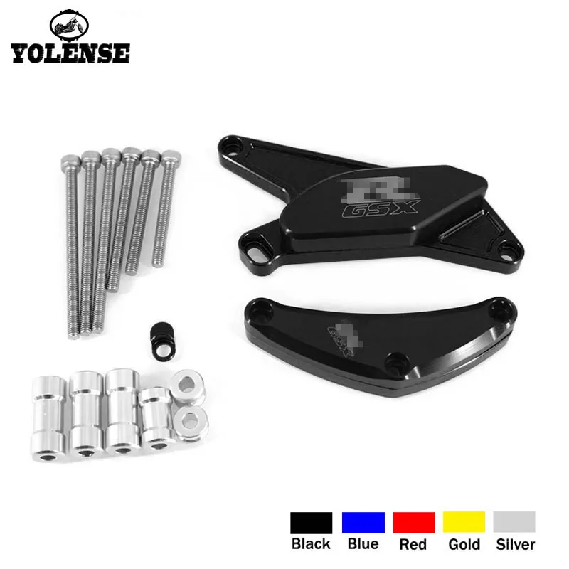 For SUZUKI GSX-R600 GSX-R750 GSXR600 GSXR750 2006-2012 Motorcycle CNC Left Right Engine Guard Cover Crash Protector Pads
For SUZUKI GSX-R600 GSX-R750 GSXR600 GSXR750 2006-2012 Motorcycle CNC Left Right Engine Guard Cover Crash Protector Pads