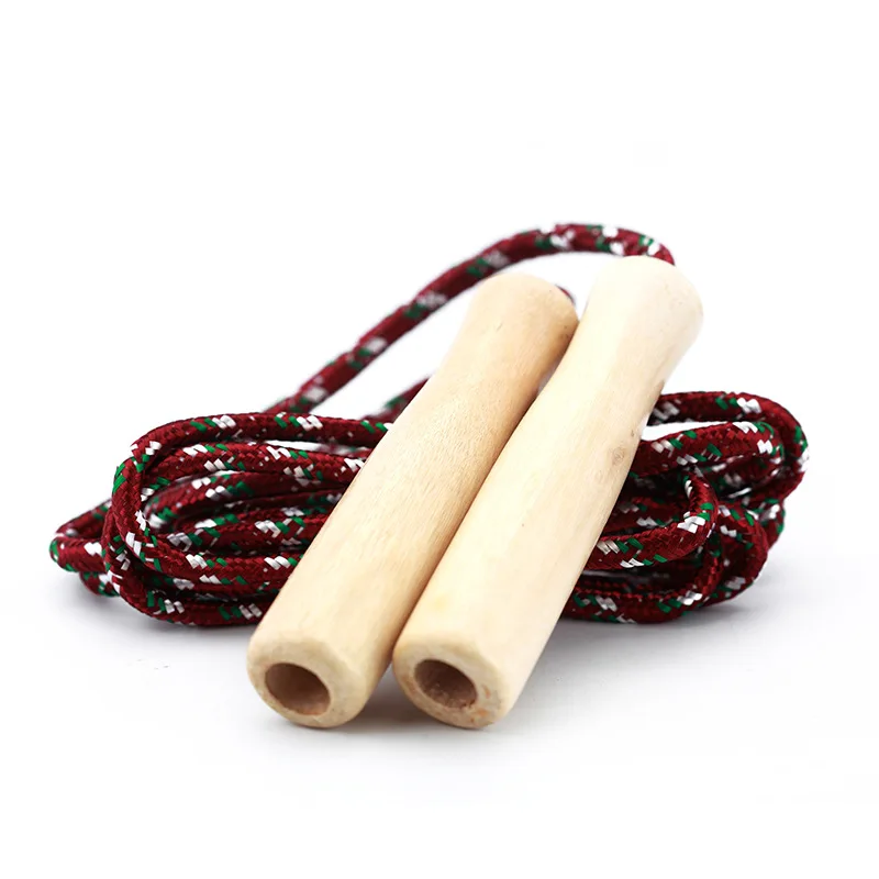 Children Wooden Handle Skipping Rope 2.4m Fitness Equipment Exercise Sports Jump Ropes Random Color
Children Wooden Handle Skipping Rope 2.4m Fitness Equipment Exercise Sports Jump Ropes Random Color