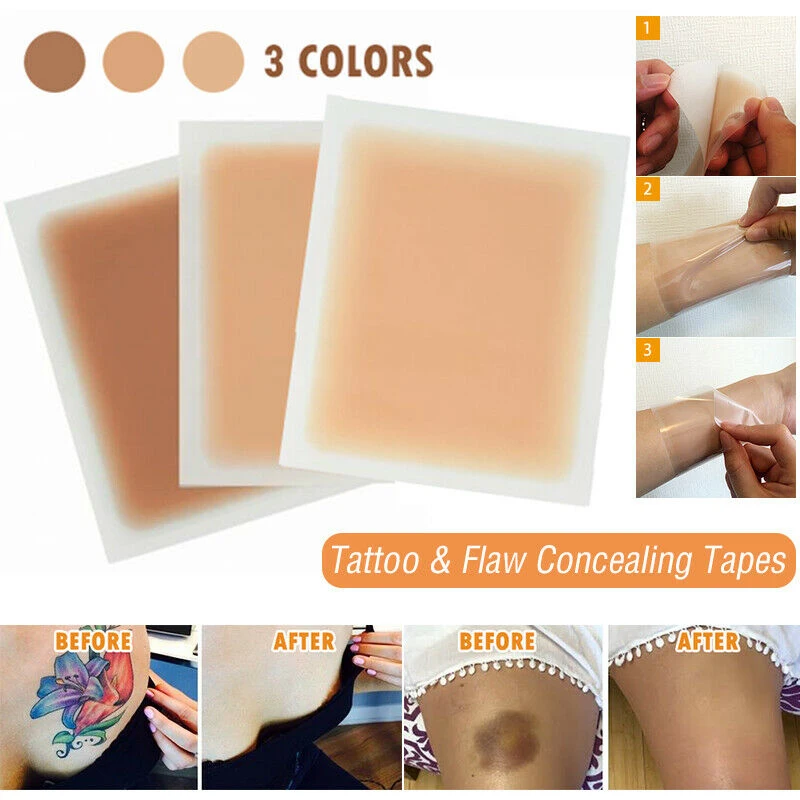 11 X 15cm Temporary Tattoo Stickers Waterproof Tattoo & Flaw Concealing Tape Free Smudge Body Art Tapes Fake Tattoos
11 X 15cm Temporary Tattoo Stickers Waterproof Tattoo & Flaw Concealing Tape Free Smudge Body Art Tapes Fake Tattoos
