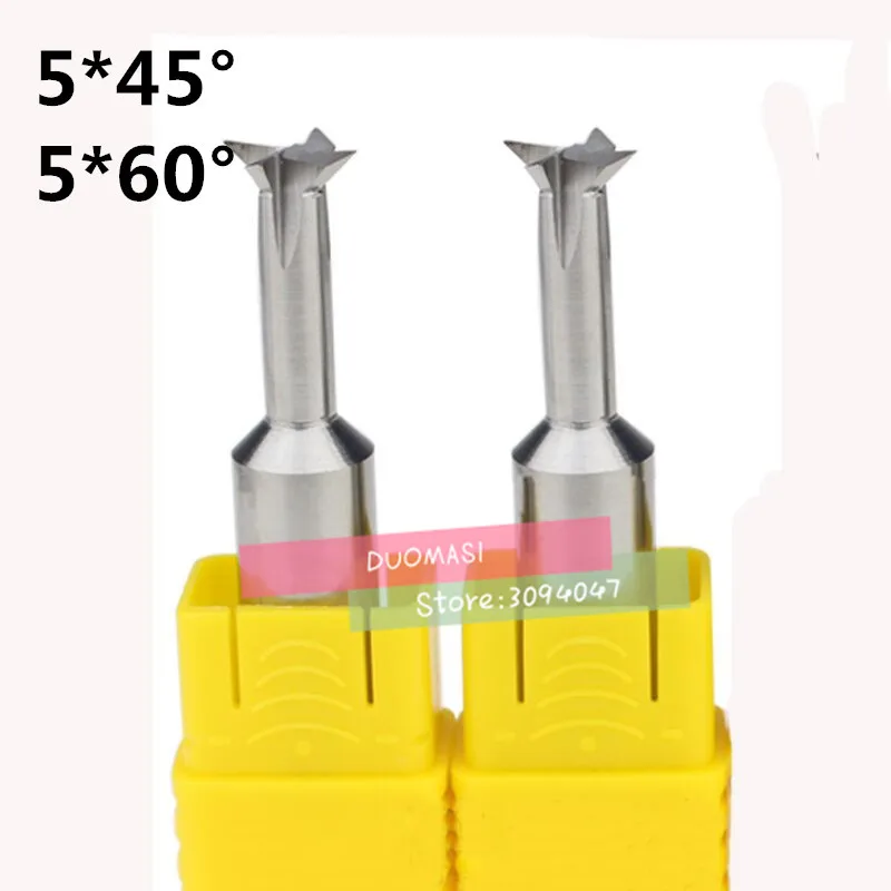 Free Delivery 1PCS 5*45/5*60 degrees carbide straight shank dovetail milling cutter, alloy straight shank milling cutter
Free Delivery 1PCS 5*45/5*60 degrees carbide straight shank dovetail milling cutter, alloy straight shank milling cutter