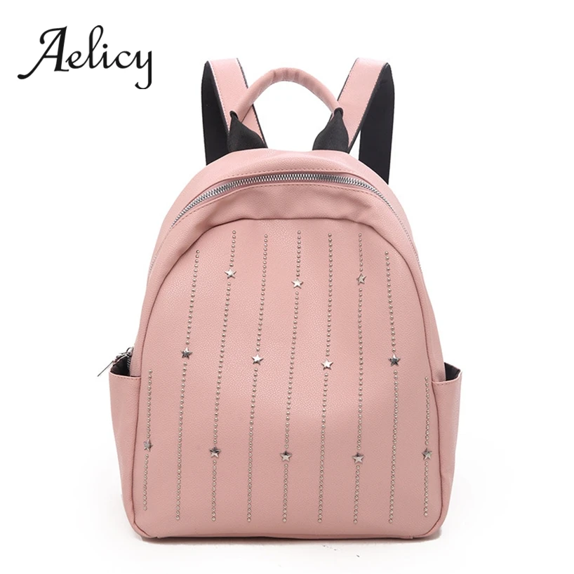 Aelicy New Fashion Design Backpack Women Students School Bags Soft Touch Knapsack Lady Cute Stars Small Backpack Bags
Aelicy New Fashion Design Backpack Women Students School Bags Soft Touch Knapsack Lady Cute Stars Small Backpack Bags