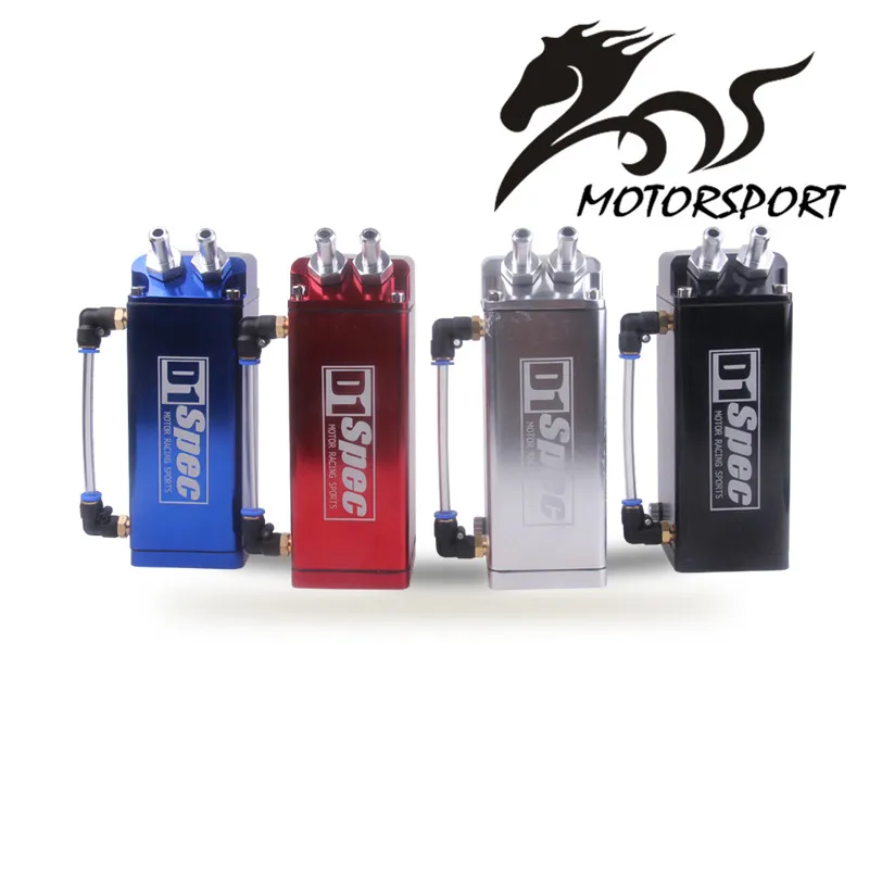 Universal D1 SPEC Engine Square Shape Oil Catch Can Oil Tank Reservoir With 2 Bigger Fittings Oil Catcher
Universal D1 SPEC Engine Square Shape Oil Catch Can Oil Tank Reservoir With 2 Bigger Fittings Oil Catcher
