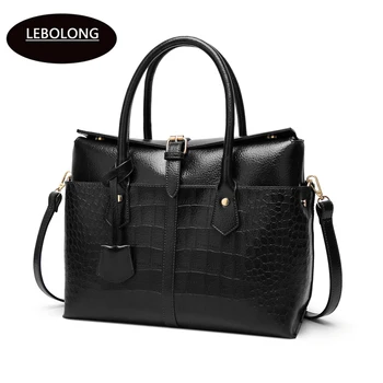 Lebolong Women Shoulder Bag Large Tote Leather Bag for Female Crocodile Messenger Bag Fashion Ennoblement single shoulder bag
Lebolong Women Shoulder Bag Large Tote Leather Bag for Female Crocodile Messenger Bag Fashion Ennoblement single shoulder bag