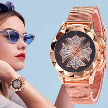 WJ-7813 New Arrive Rose Gold Belt Lady Dress Quartz Watch Fashion Stainless Steel Flower Dial Lady Watches Damski zegarek
WJ-7813 New Arrive Rose Gold Belt Lady Dress Quartz Watch Fashion Stainless Steel Flower Dial Lady Watches Damski zegarek