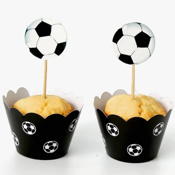 120pcs football sport theme Party Cupcake wrappers toppers kids birthday party decoration supplies cake accessory wholesale
120pcs football sport theme Party Cupcake wrappers toppers kids birthday party decoration supplies cake accessory wholesale