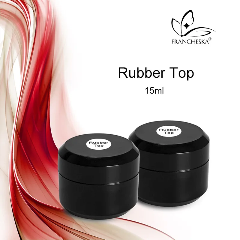 Francheska Rubber top coat 15ml no sticky top coat base coat gel polish soak off no wipe top gel nail gel polish big discount
Francheska Rubber top coat 15ml no sticky top coat base coat gel polish soak off no wipe top gel nail gel polish big discount