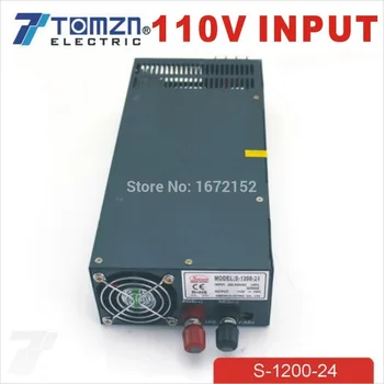 1200W 24V 50A adjustable 110V input Single Output Switching power supply for LED Strip light AC to DC
1200W 24V 50A adjustable 110V input Single Output Switching power supply for LED Strip light AC to DC