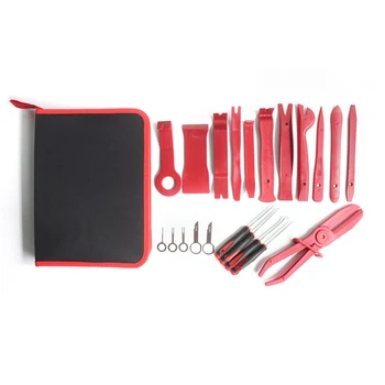 21Pcs Portable Auto Panel Removal Tools and Upholstery Fastener Fastener Remover for Automotive Marine and Aircraft Accessories
21Pcs Portable Auto Panel Removal Tools and Upholstery Fastener Fastener Remover for Automotive Marine and Aircraft Accessories