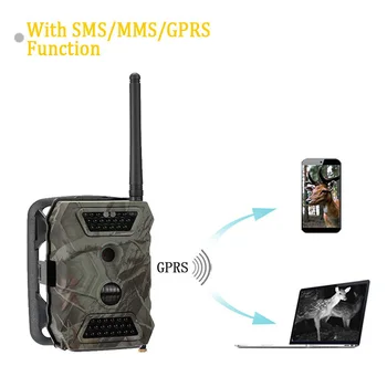 

1pcs 2.0" LCD Digital Hunting Camera SMS MMS GPRS 12MP HD Scouting Trail Game IR LED Inflared Wild Camera