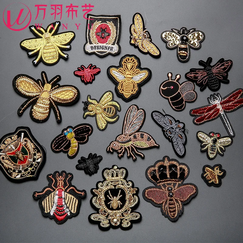 2 PCS/lot Badges bees big buiter embroidery patch badge dress custom decals fashion small patches
2 PCS/lot Badges bees big buiter embroidery patch badge dress custom decals fashion small patches
