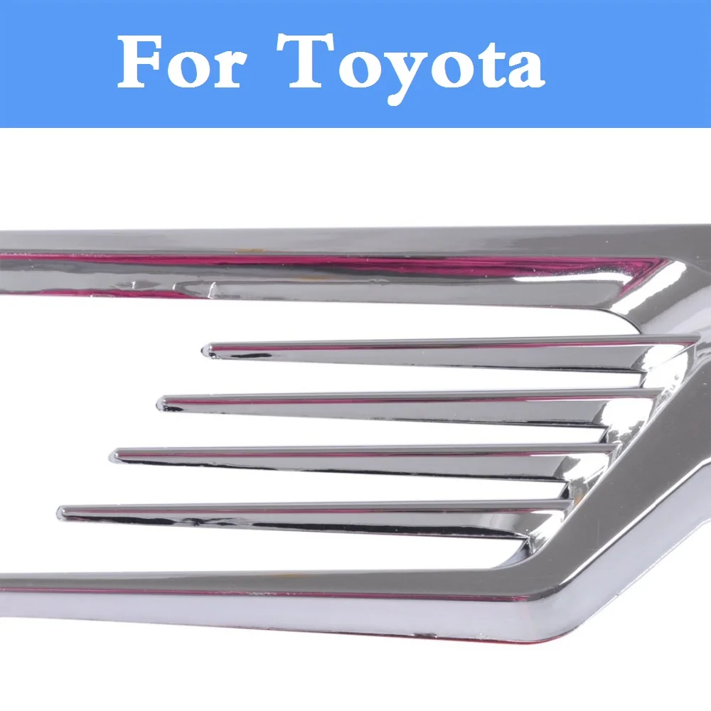 Stylish Cool Car stying Hole Intake Duct Flow Grille Sticker for Toyota Prius c Probox Progres Pronard RAV 4 Rush Sai |