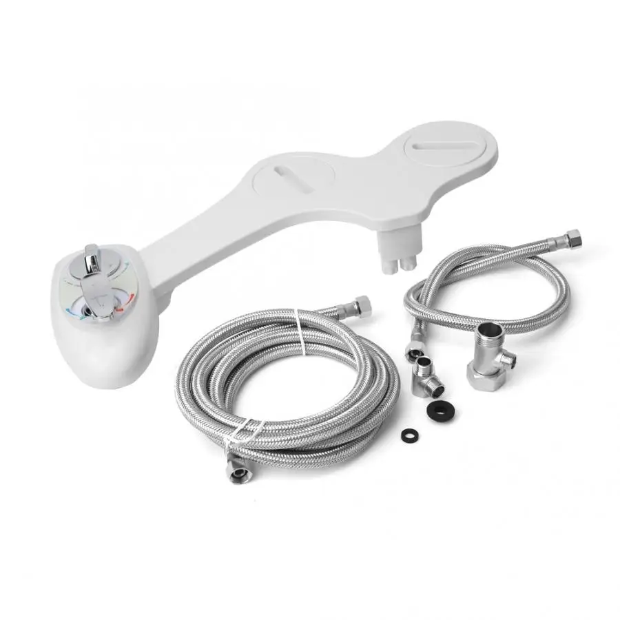 Toilet Bidet Hot Cold Water Double Nozzle Toilet Seat Attachment Women Self Cleaning Set
Toilet Bidet Hot Cold Water Double Nozzle Toilet Seat Attachment Women Self Cleaning Set