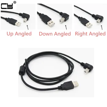 5pcs USB2.0 printer line high-speed male straight to right & Up & Down elbow 90 degree male A-B cable printer scanner wire 30cm
5pcs USB2.0 printer line high-speed male straight to right & Up & Down elbow 90 degree male A-B cable printer scanner wire 30cm