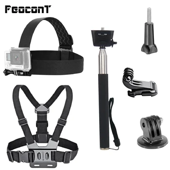 Go pro Hero 7 Black Accessories Kit Straps Mounts Head Strap Mount Chest Harness Selfie Stick For Gopro 7 6 5 Hero For Xiaomi yi
Go pro Hero 7 Black Accessories Kit Straps Mounts Head Strap Mount Chest Harness Selfie Stick For Gopro 7 6 5 Hero For Xiaomi yi