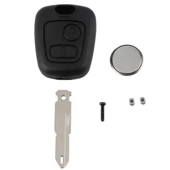 Hot Selling 2 Buttons Remote Key Fob Case Shell Blade Cell Battery For Peugeot 206 Key
Hot Selling 2 Buttons Remote Key Fob Case Shell Blade Cell Battery For Peugeot 206 Key
