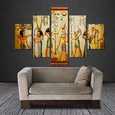 Large Framed Original art print poster canvas Egyptian Hieroglyphics Ancient 5 pieces
Large Framed Original art print poster canvas Egyptian Hieroglyphics Ancient 5 pieces