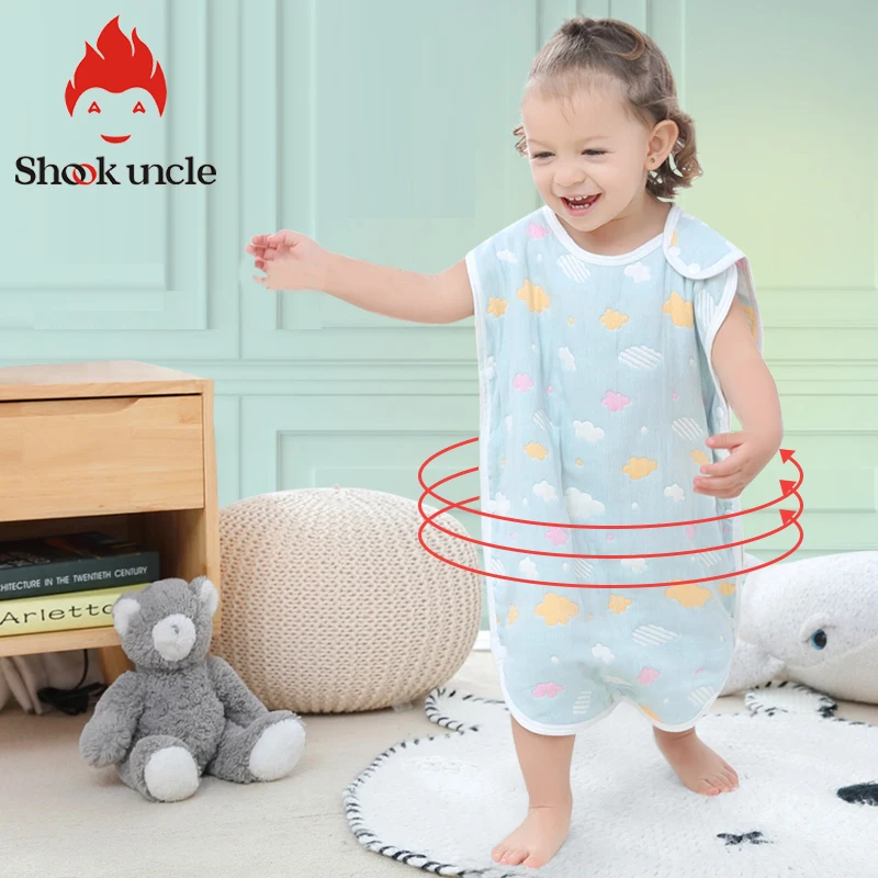 Newborn Baby Sleeping Bag Muslin Pure Cotton Sleep Sack Soft Sleeveless Vest Sleep Bag Anti Kick Quilt Saco Be Dormir Para Bebe
Newborn Baby Sleeping Bag Muslin Pure Cotton Sleep Sack Soft Sleeveless Vest Sleep Bag Anti Kick Quilt Saco Be Dormir Para Bebe