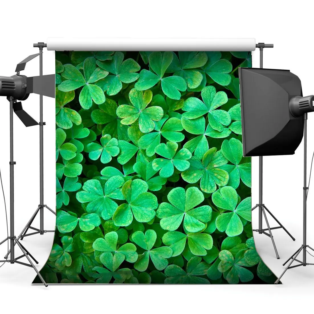 Lucky Irish Shamrock Backdrop Happy St.Patrick's Day Green Four-leaf Clover Nature Spring Holiday Background
Lucky Irish Shamrock Backdrop Happy St.Patrick's Day Green Four-leaf Clover Nature Spring Holiday Background