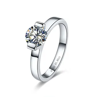 Solid Sterling Silver 1 Round Cut Diamond Engagement Ring Women Anniversary Day Promise Gift for bridal
Solid Sterling Silver 1 Round Cut Diamond Engagement Ring Women Anniversary Day Promise Gift for bridal