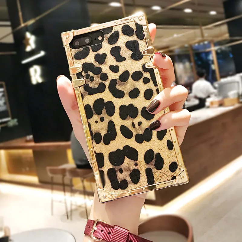 Kerzzil Square Glitter Plating Phone Case For iPhone X XR XS MAX Soft TPU Leopard Zebra Grain Case For iPhone 6 6s 7 8 Plus
Kerzzil Square Glitter Plating Phone Case For iPhone X XR XS MAX Soft TPU Leopard Zebra Grain Case For iPhone 6 6s 7 8 Plus