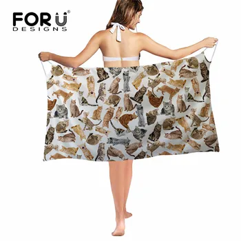 FORUDESIGNS Summer Suncreen Women Scarfs Sexy Bikini Cover Ups Shawls Scarves Animal Cat Chiffon Foulard Beach Dress Ponchos
FORUDESIGNS Summer Suncreen Women Scarfs Sexy Bikini Cover Ups Shawls Scarves Animal Cat Chiffon Foulard Beach Dress Ponchos