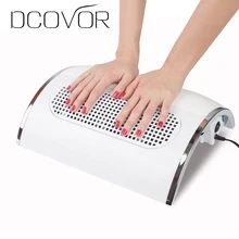 Вентилятор для ногтей арт салон всасыватель, пылесборник машина пылесос с 3 вентиляторами + 2 мешков акриловая УФ Сушилка для ногтей пылесбо...(China)