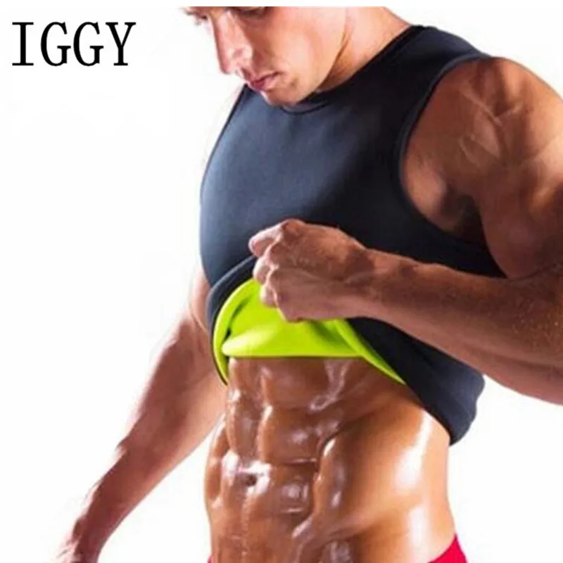 IGGY Slimming male Vest Neoprene body Shaper Men T shirt sweat suits waist Belt Waist Trainer tights Corsets Shapers shapewear
IGGY Slimming male Vest Neoprene body Shaper Men T shirt sweat suits waist Belt Waist Trainer tights Corsets Shapers shapewear