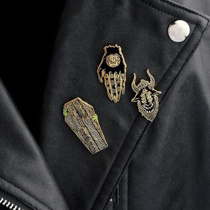 Hands Of Doom Satan Sees All Coffin Creep Hard Enamel Pin Lapel Pins Horror Jewelry Gothic Gifts Brooches Punk Jewelry
Hands Of Doom Satan Sees All Coffin Creep Hard Enamel Pin Lapel Pins Horror Jewelry Gothic Gifts Brooches Punk Jewelry