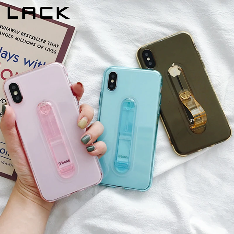 LACK Candy Colors Phone Case For iphone XS Max X XR 8 7 6 S Plus Cover Fashion Stand Cases Transparent Soft TPU Couples Capa
LACK Candy Colors Phone Case For iphone XS Max X XR 8 7 6 S Plus Cover Fashion Stand Cases Transparent Soft TPU Couples Capa