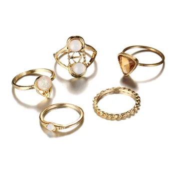 50 pieces/lot Rings Set For Women Hollow Flower Triangle Stone Gold Color Crown Flower Knuckle Finger Ring Midi Jewelry
50 pieces/lot Rings Set For Women Hollow Flower Triangle Stone Gold Color Crown Flower Knuckle Finger Ring Midi Jewelry