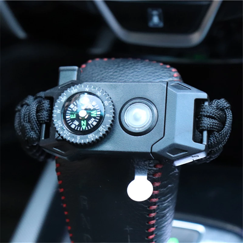 Bracelets Bangles For Men Women Pulseira Masculina Jewelry Charm Bileklik Outdoor SOS Signal Light Survival Paracord Bracelet
Bracelets Bangles For Men Women Pulseira Masculina Jewelry Charm Bileklik Outdoor SOS Signal Light Survival Paracord Bracelet