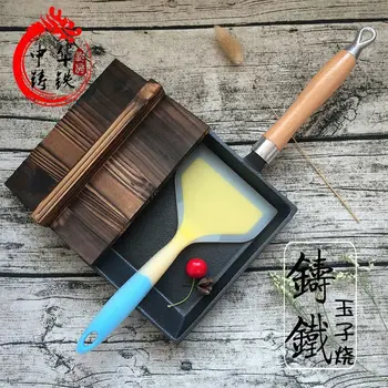Cast iron pot Japanese Tamagoyaki egg rolls non-stick non-coating square fried eggs nonstick frying pancake pan thick egg burn
Cast iron pot Japanese Tamagoyaki egg rolls non-stick non-coating square fried eggs nonstick frying pancake pan thick egg burn