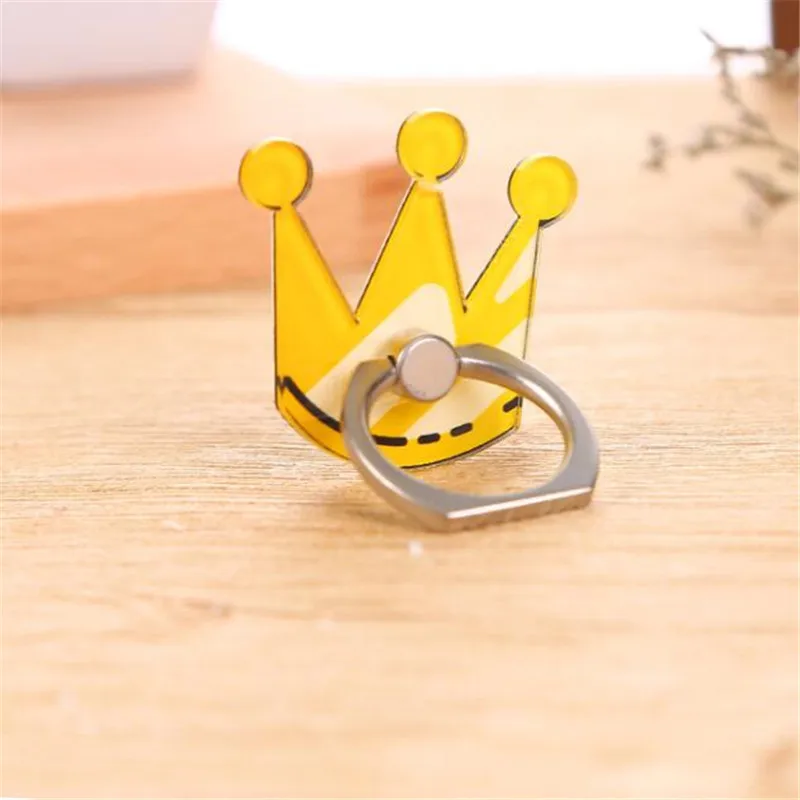 UVR 360 Degree Cartoon Crown Finger Ring Smartphone Stand Holder Mobile Phone Holder For iPhone Huawei All Phone
UVR 360 Degree Cartoon Crown Finger Ring Smartphone Stand Holder Mobile Phone Holder For iPhone Huawei All Phone