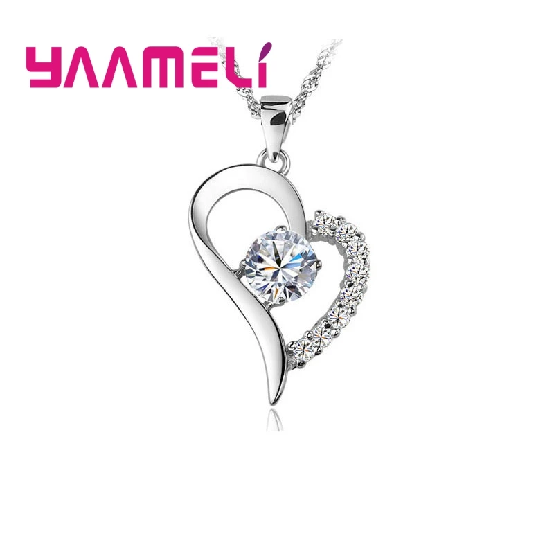 FOR SALE Anthentic 925 Sterling Silver Necklace for Women Gift Wedding Party Real Love Heart Pendant Eternity CZ Jewelry
FOR SALE Anthentic 925 Sterling Silver Necklace for Women Gift Wedding Party Real Love Heart Pendant Eternity CZ Jewelry