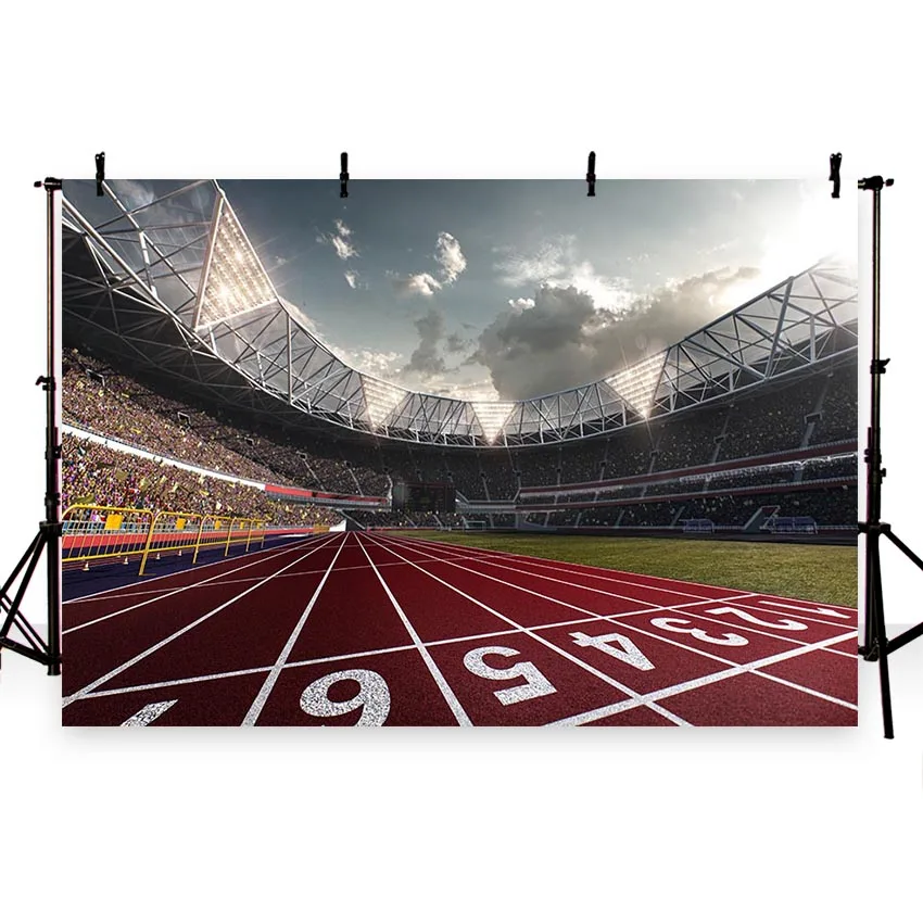 Vinyl Photography Background Playground Exercise Yard Stadium Sports Theme Champion Children Backgrounds for Photo Studio
Vinyl Photography Background Playground Exercise Yard Stadium Sports Theme Champion Children Backgrounds for Photo Studio