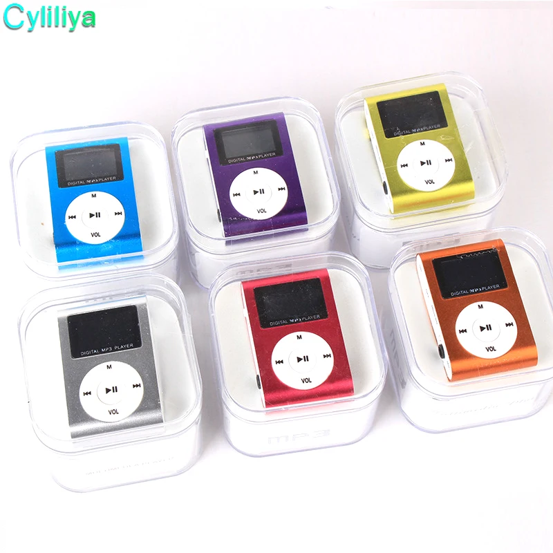 Metal LCD Screen Mp3 Music Player Portable Clip Mini Mp3 Player with Micro TF/SD Slot + High Quality Headphones + USB Cable
Metal LCD Screen Mp3 Music Player Portable Clip Mini Mp3 Player with Micro TF/SD Slot + High Quality Headphones + USB Cable