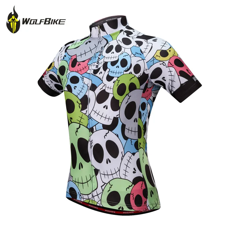 WOSAWE Skull Printing Cycling Jersey Clothes Summer Men's Sports Mtb Quick-drying Bike Ropa de Ciclismo Shirts
WOSAWE Skull Printing Cycling Jersey Clothes Summer Men's Sports Mtb Quick-drying Bike Ropa de Ciclismo Shirts