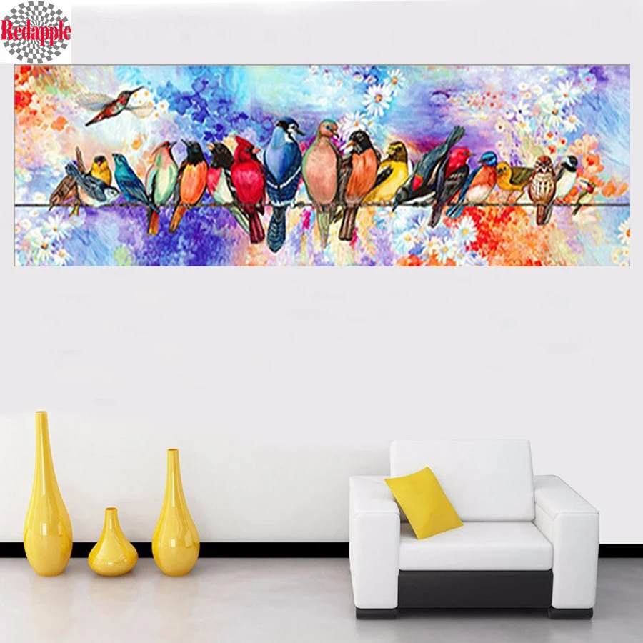 5D DIY Diamond Painting abstract Bird flower pattern 3D Embroidery Cross Stitch kits full square Mosaic home Decor painting art
5D DIY Diamond Painting abstract Bird flower pattern 3D Embroidery Cross Stitch kits full square Mosaic home Decor painting art